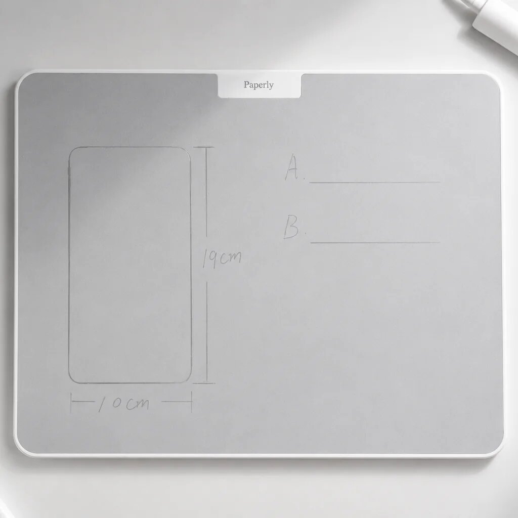 Paperly Studio schrijfbord — resultaten