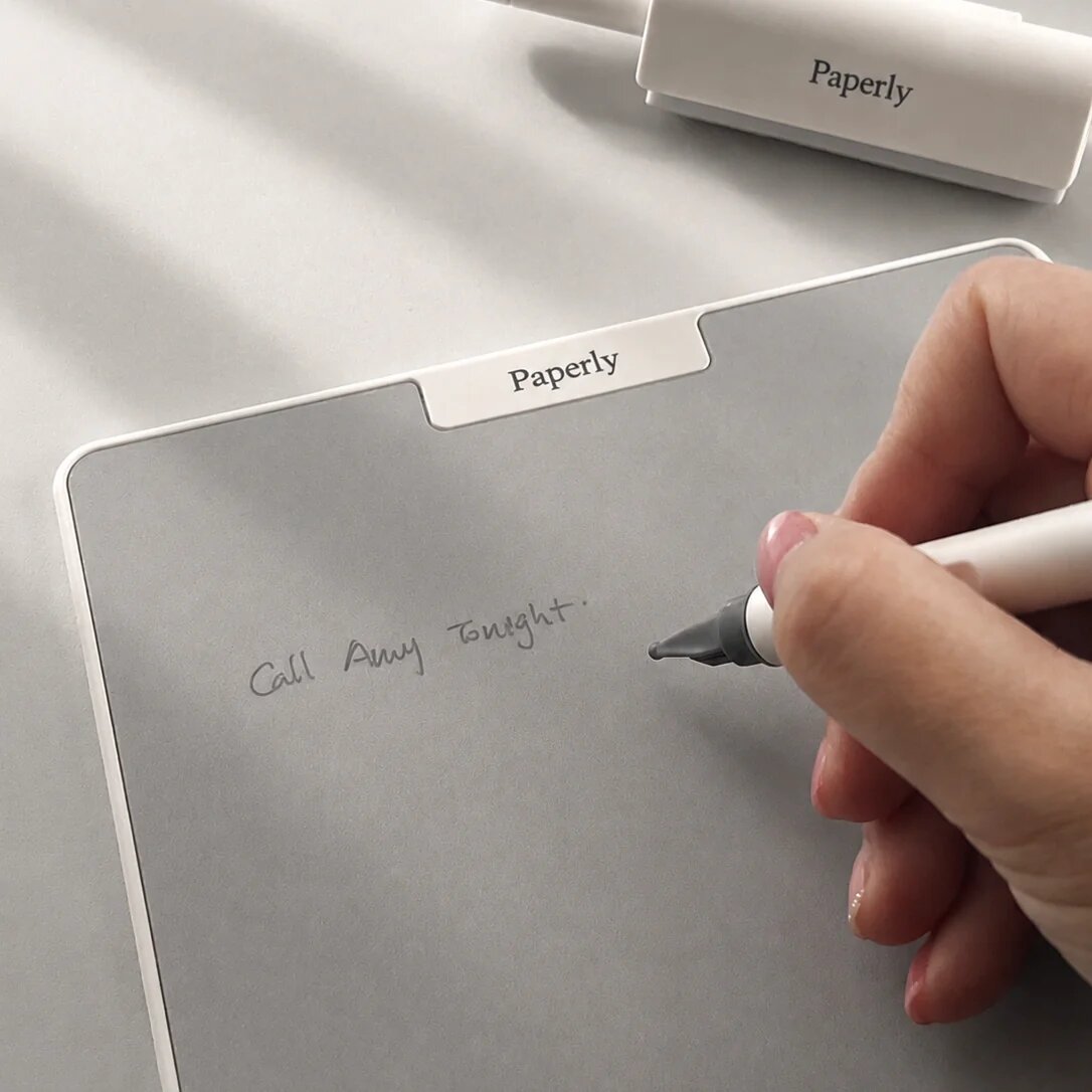 Paperly Think schrijfbord — in gebruik