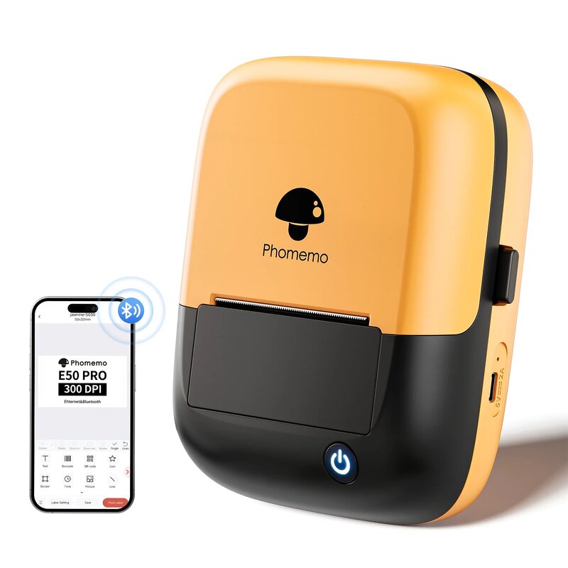 Phomemo E50Pro industriële labelprinter